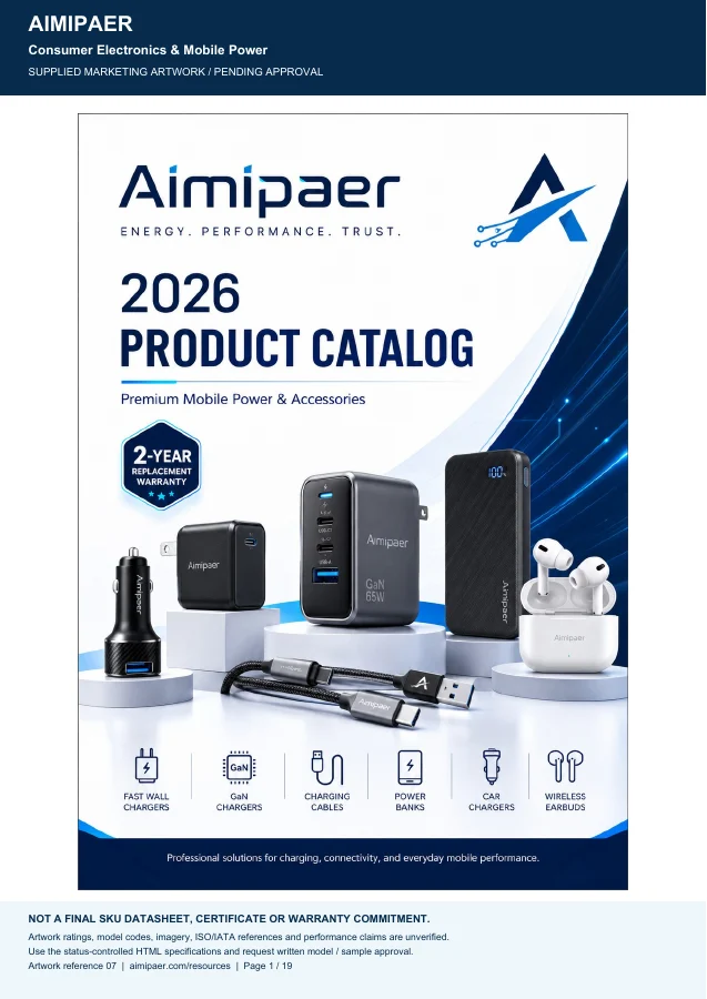 First page of Consumer Electronics Visual Brochures